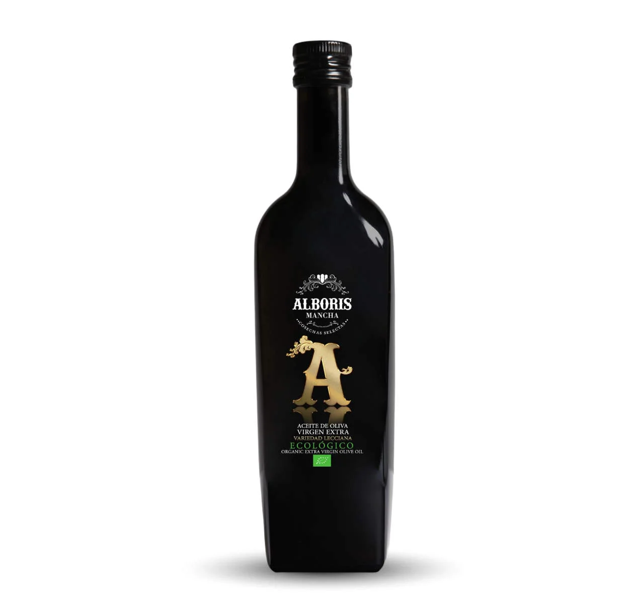 Aceite de Oliva Virgen Extra Ecológico Variedad Lecciana (500 ml)